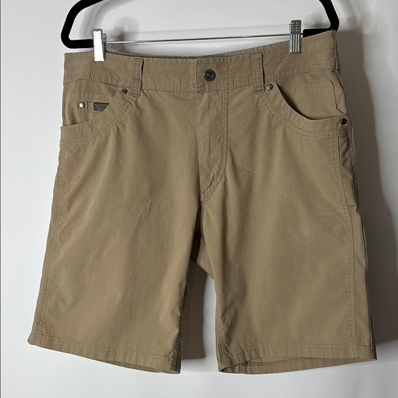Kuhl Other - Kuhl Tan Flat Front Shorts Versatile Casual Wear